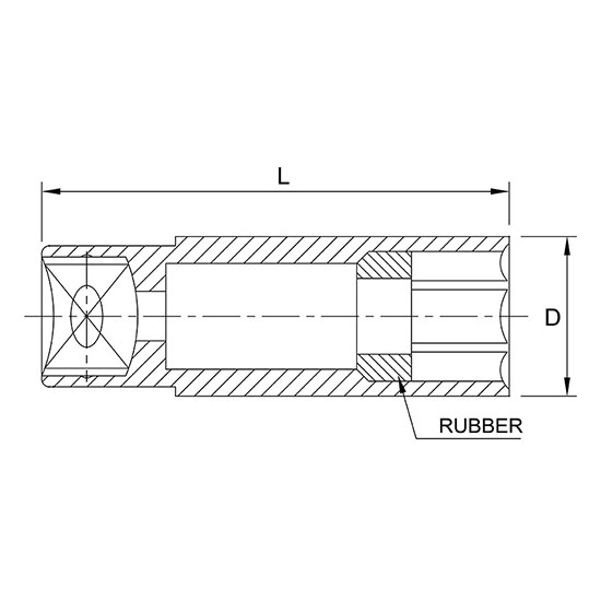 Tuýp mở bugi 3/8